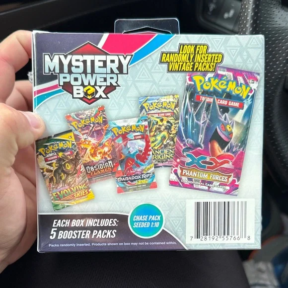 pokemon battle styles booster box price 5X Pokémon Booster Packs – MysteryPokeSlabs main image 0